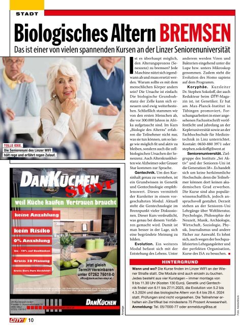 City-Magazin-Ausgabe-2023-11-Steyr