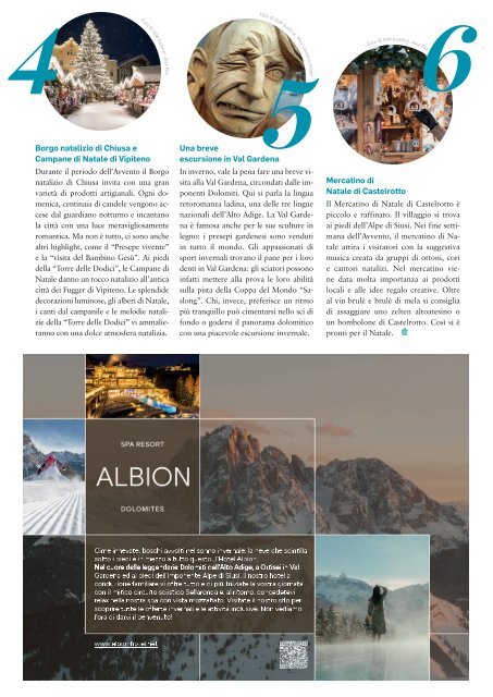 Magazine Südtirol Il sole 24 ore II 2023