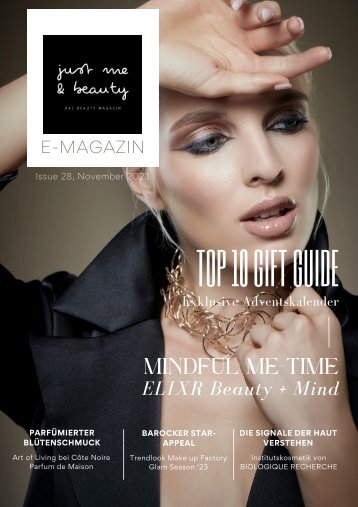 just me & beauty E-Magazin Issue N°28 November 2023