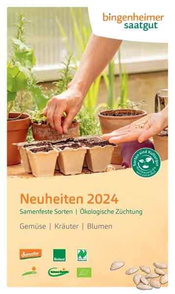 Bingenheimer Saatgut AG Neuheiten 2024