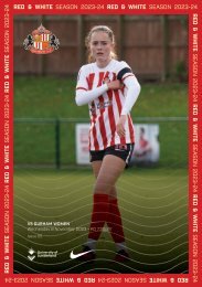 Red & White Issue 05: SAFC Women vs Durham Women