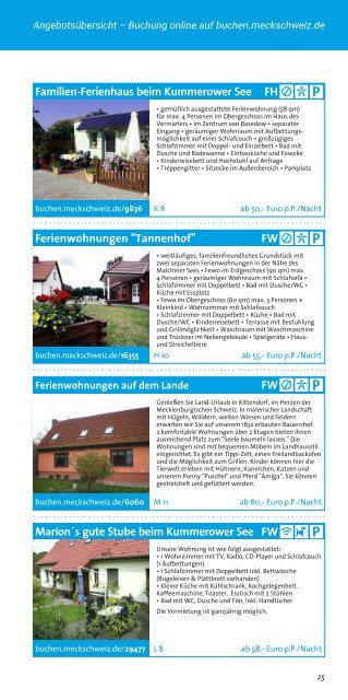 Buchungskatalog MeckSchweiz 2023