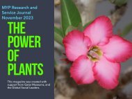  The power of plants