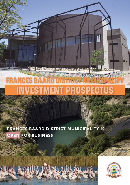 Frances Baard District Municipality Investment Prospectus