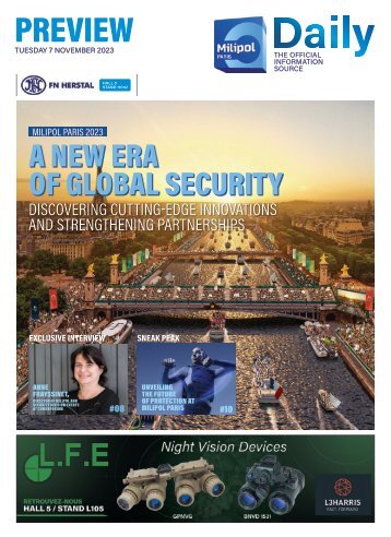 Milipol Daily - 2023 - PREVIEW Edition