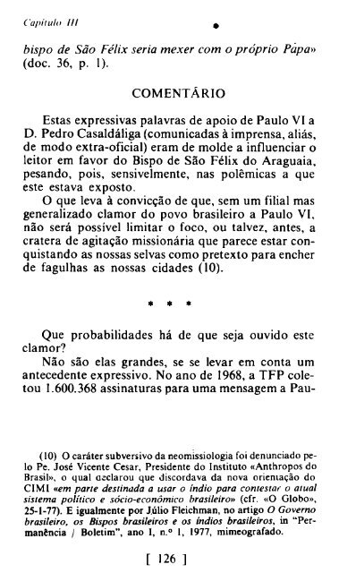 Livro profético- Tribalismo Indígena