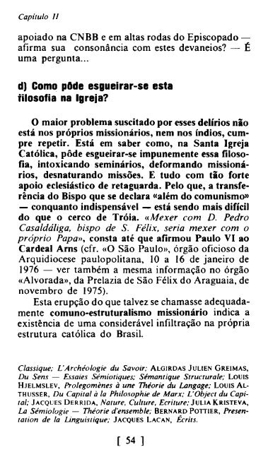 Livro profético- Tribalismo Indígena