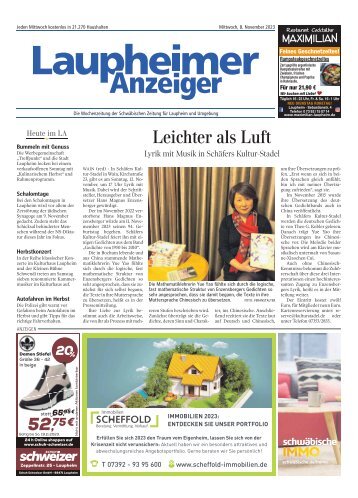 08.11.2023 Laupheimer Anzeiger
