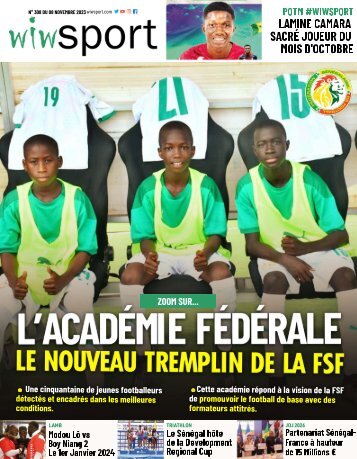 Journal wiwsport n308 - 08 novembre 2023