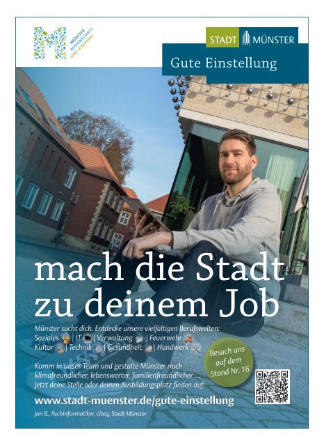 Das MesseMagazin der jobmesse münster|osnabrück 2023