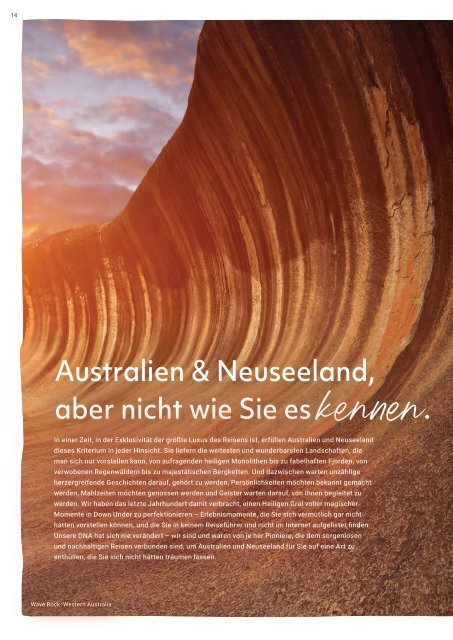 AAT Kings Gruppenreisen & Kurztouren in Australien und Neuseeland 2024/25