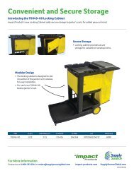 Locking Cabinet for Janitor's Cart (T0049-00)