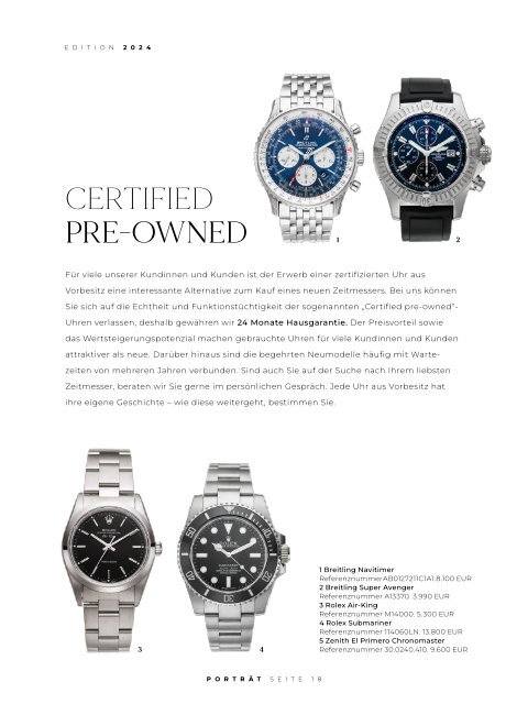 Juwelier Otto Wolf | Edition 24