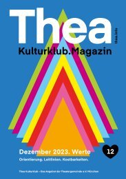 Thea Magazin Dezember