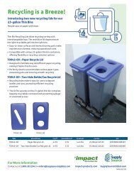 Recyling Lids for New 23-Gallon Thin Bins (THINLIDS2310)