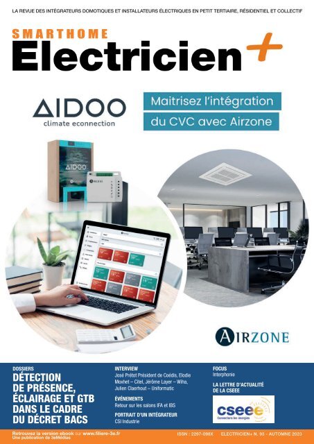 smarthome Electricien+ 93 automne 2023