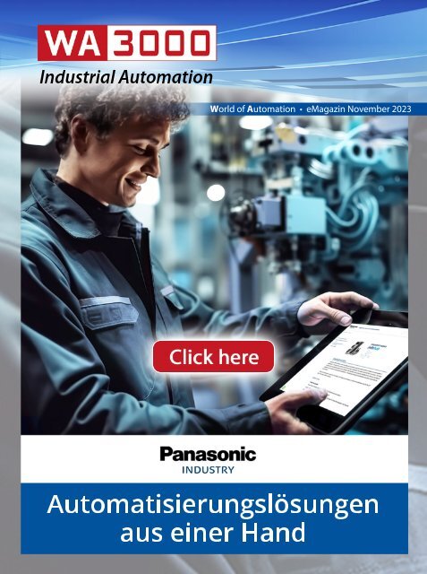 WA3000 Industrial Automation November 2023 - deutschsprachige Ausgabe