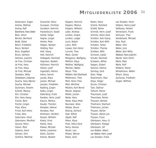 Festschrift 2006 - Schuetzengesellschaft Xanten