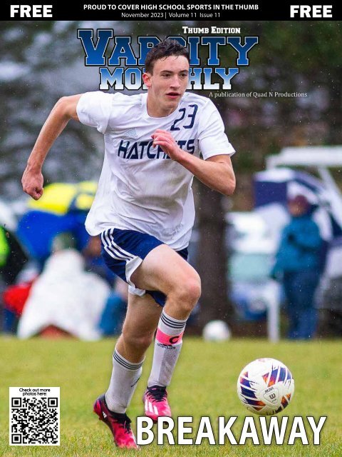November 2023 Issue of Varsity Monthly Thumb Magazine