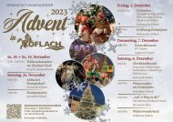 Advent in Köflach 2023