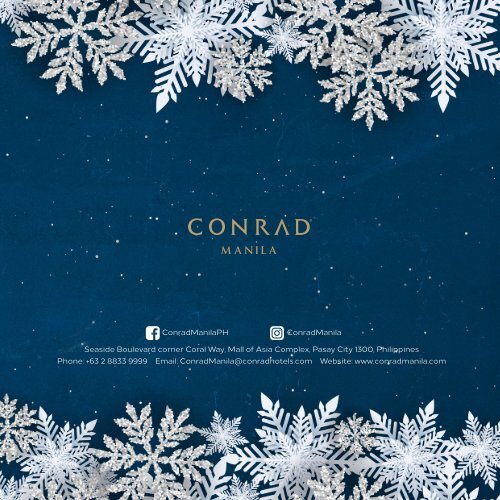 2023 Conrad Manila Festive Brochure