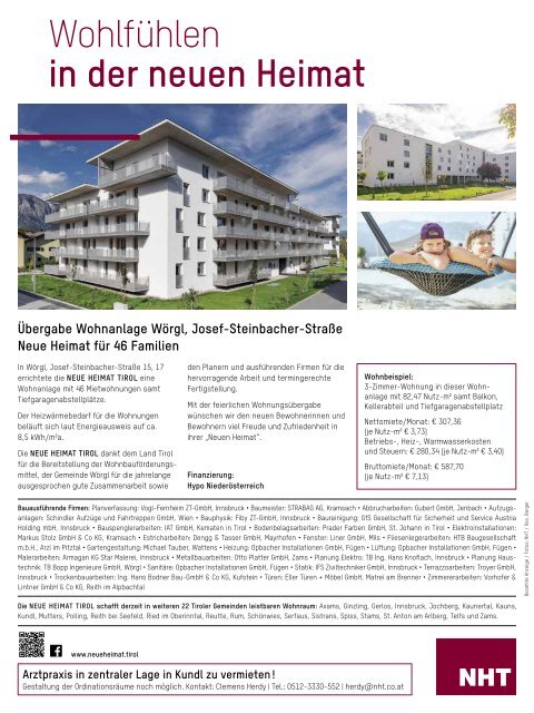 Stadtmagazin Wörgl November 2021