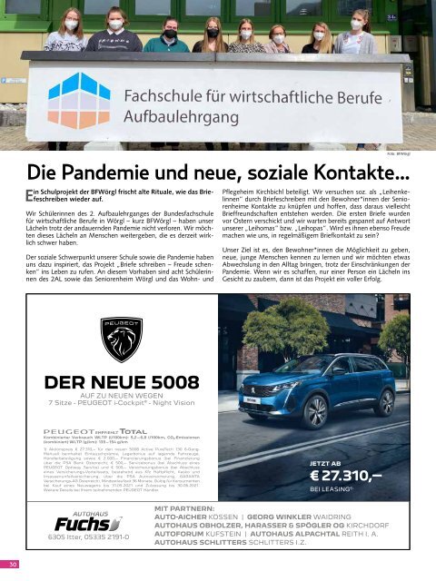 Stadtmagazin Wörgl Mai 2021