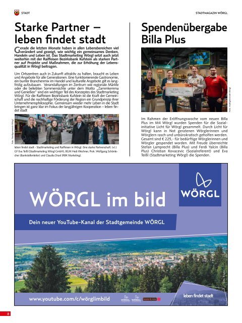 Stadtmagazin Wörgl Mai 2021