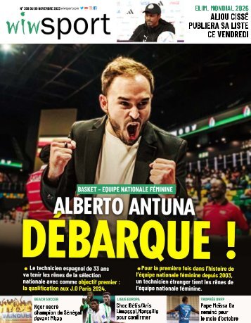 Journal wiwsport n309 - 09 novembre 2023