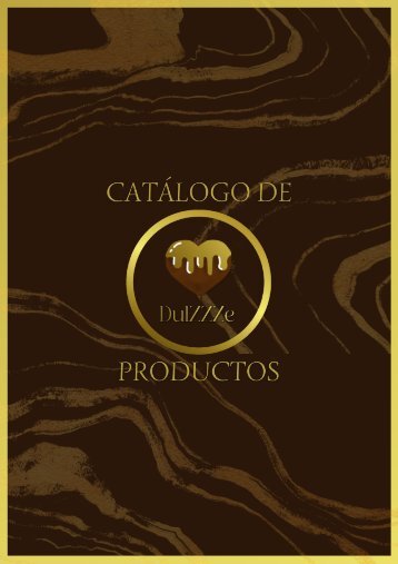 Catálogo de productos DulZZZe