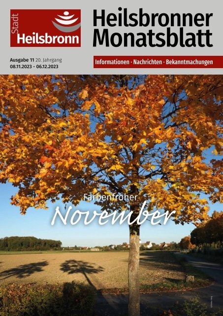 Monatsblatt Heilsbronn - November 2023