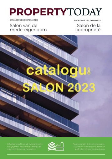 Catalogus exposanten Salon 2023