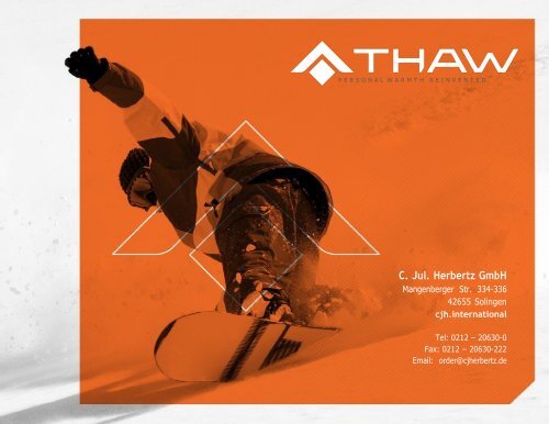 Thaw Newsletter!