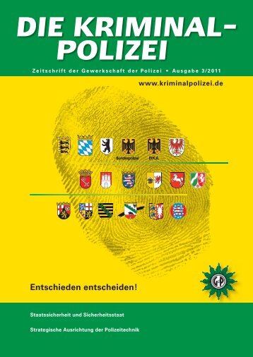 Entschieden entscheiden! - Die Kriminalpolizei