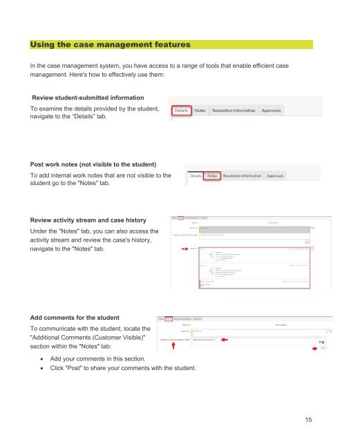 Centennial Access to Student Services (CASS) User Guide