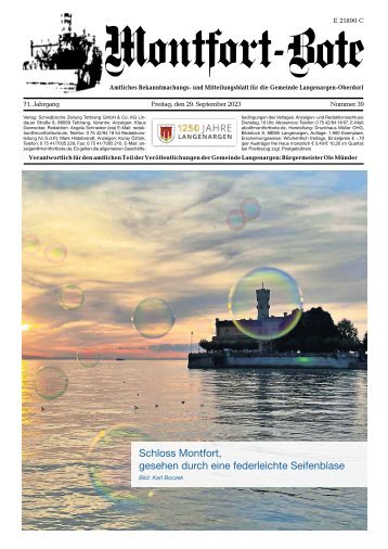 09.11.2023 Montfort-Bote