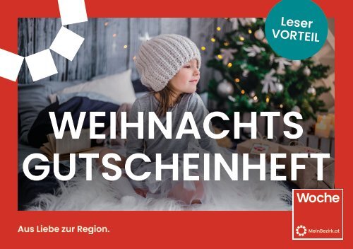 Woche Gutscheinheft - Weihnachten 2023 - Graz Umgebung Süd