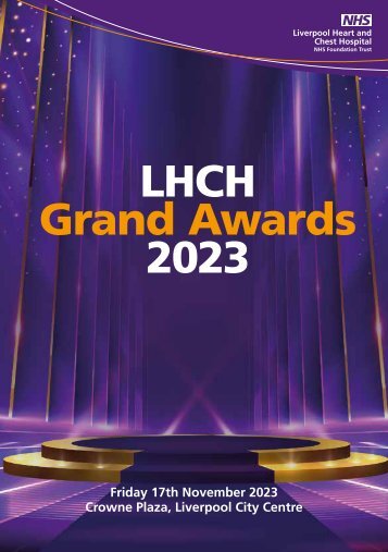 LHCH Grand Awards 2023 Programme