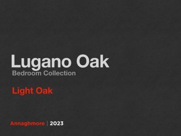 LUGANO OAK BEDROOM RANGE 