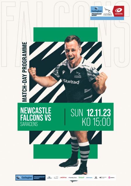 Newcastle Falcons vs Saracens Programme