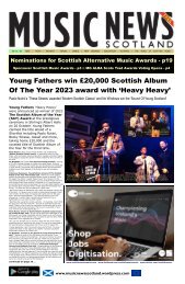 MUSIC NEWS Scotland (Nov23-10)