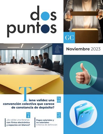 Dos:Puntos - La revista de Godoy Córdoba - Edición Noviembre 2023