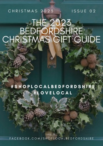 DIGITAL SHOPLOCAL Bedfordshire 2023 Christmas Gift Guide