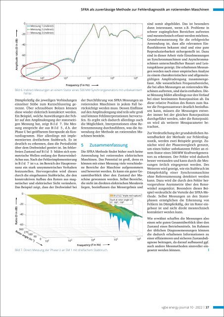 vgbe energy journal 10 (2022) - International Journal for Generation and Storage of Electricity and Heat