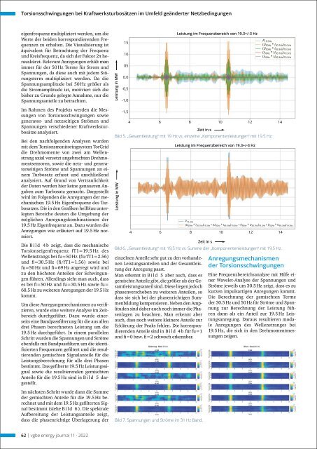 vgbe energy journal 11 (2022) - International Journal for Generation and Storage of Electricity and Heat