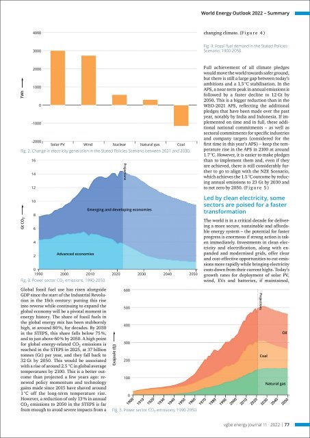 vgbe energy journal 11 (2022) - International Journal for Generation and Storage of Electricity and Heat