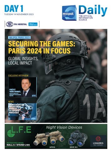 Milipol Daily - 2023 - DAY 1 Edition