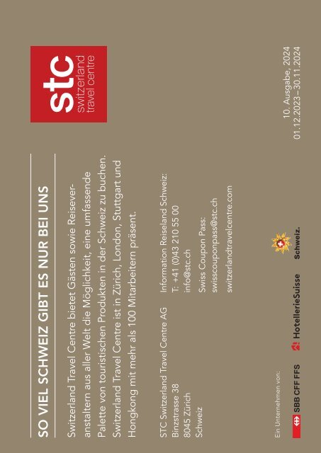 STC Swiss Coupon Pass 2024 de