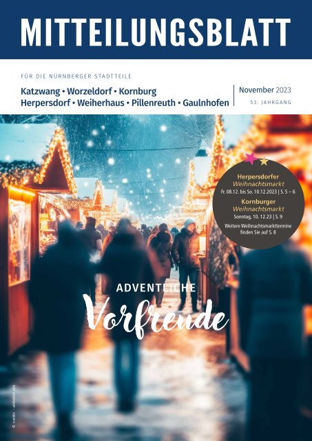 Mitteilungsblatt Nürnberg-Katzwang/Worzeldorf/Kornburg/Herpersdorf - November 2023