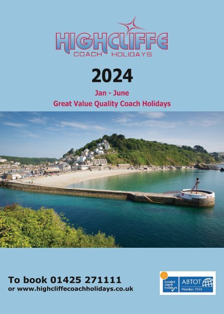 Highcliffe Coach Holidays 2024 - 1st Edition